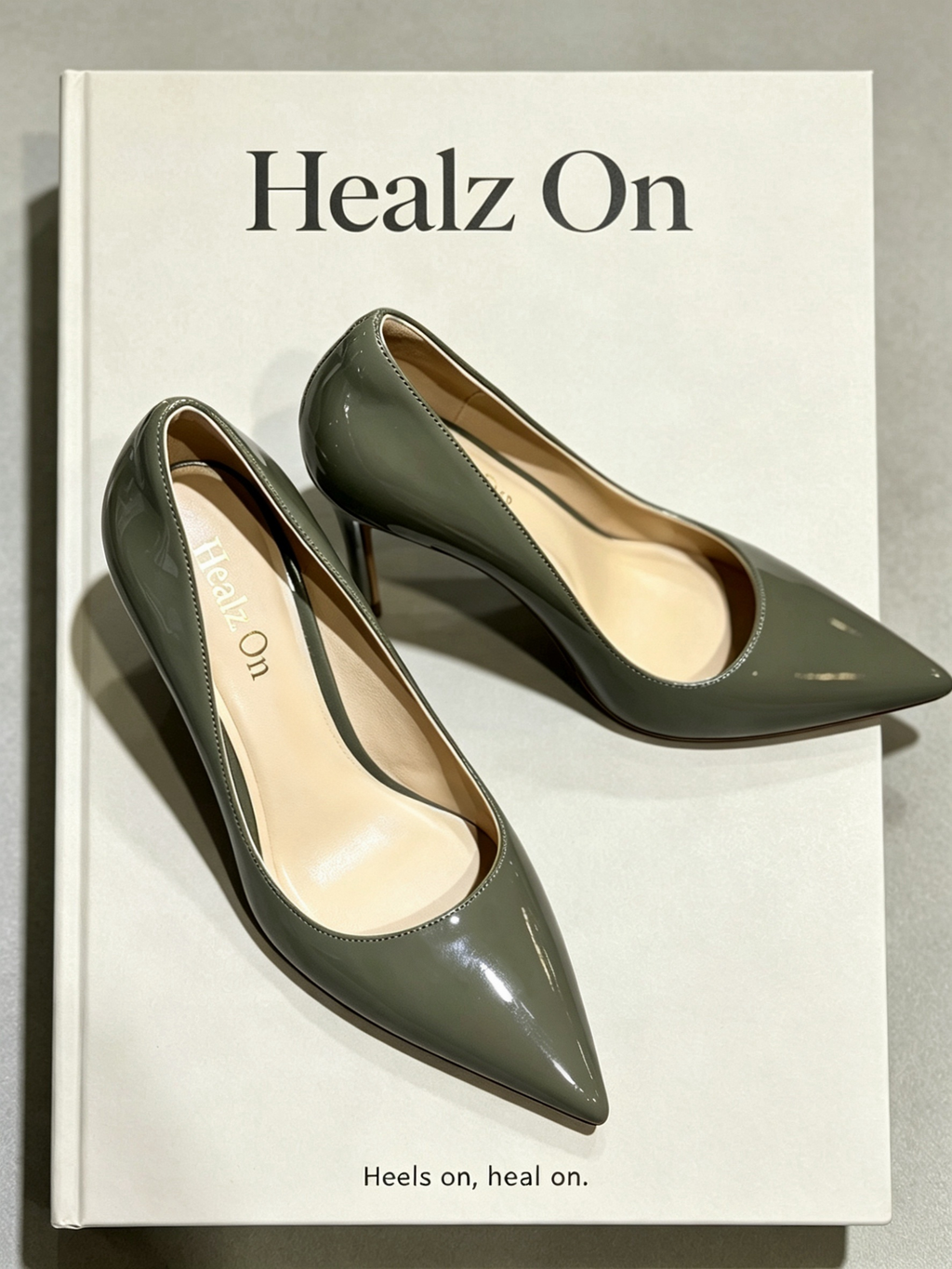Smoky Olive Pumps