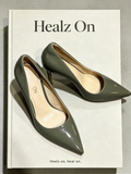Smoky Olive Pumps